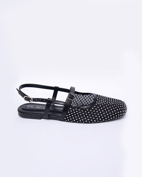 ELLA Studded Mesh Sandals